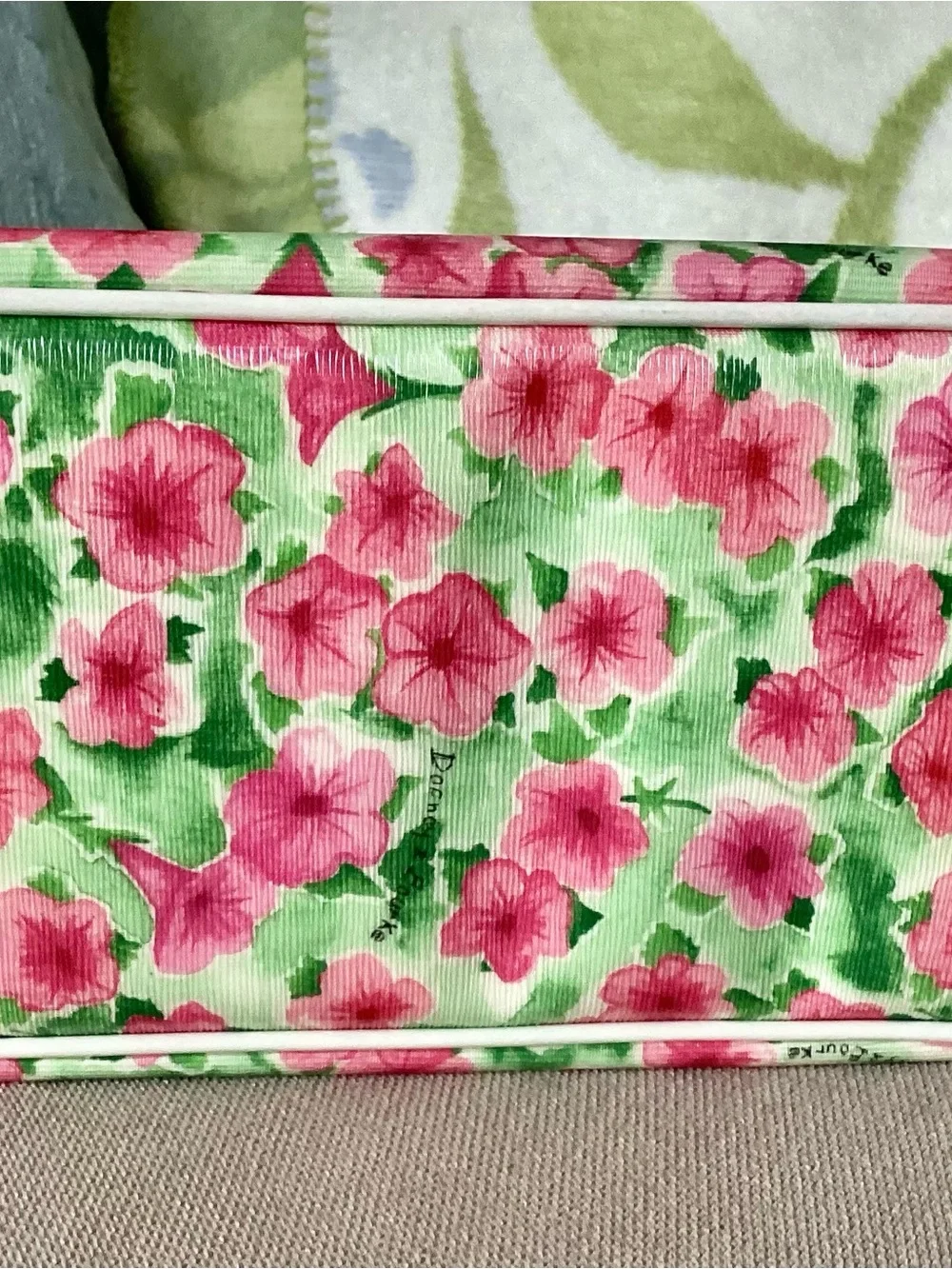 Dooney & Bourke White & Pink Floral Satchel - Picture 13 of 16